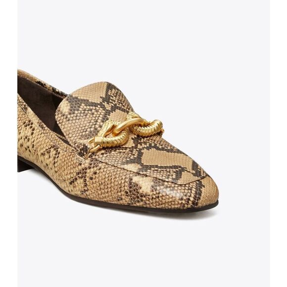 Tory Burch Jessa Loafer Size 8 Horse Buckle - Picture 4 of 13
